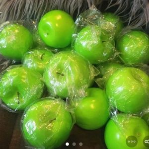 Artificial Green Apple Decor
